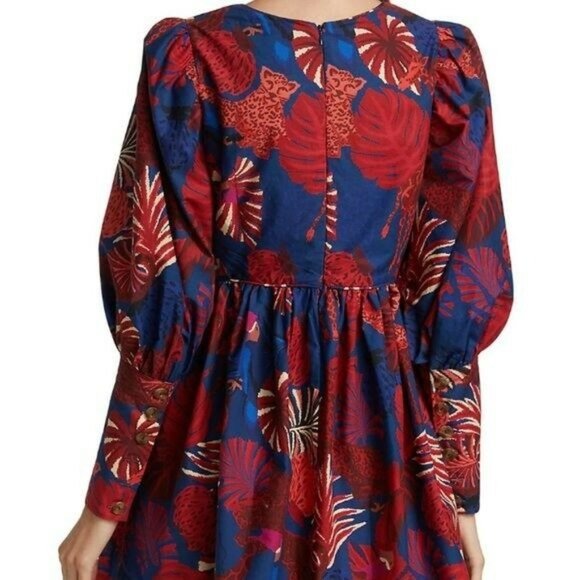 Farm Rio Women’s Animals Tapestry Mini Dress - Size Large - Picture 5 of 12